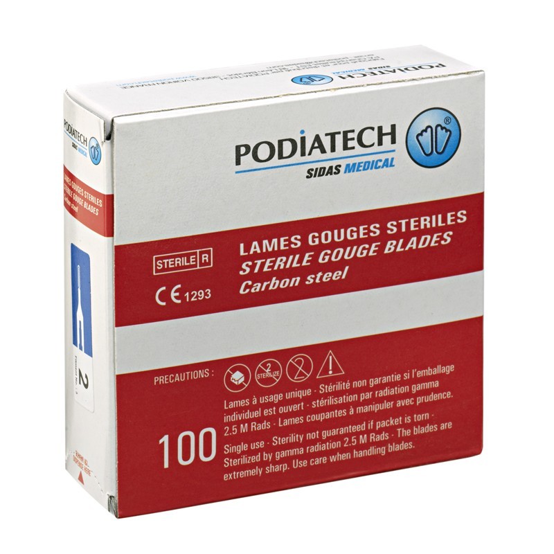 GUBIA ESTÉRILES PODIATECH-CAJA 100unidades