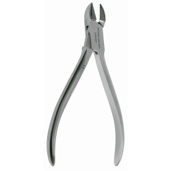 Alicates para alambre de titanio con filos oblicuos, Podiatech