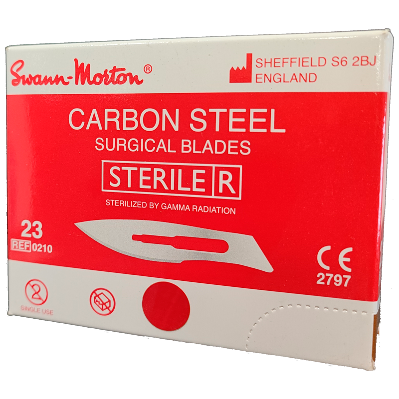 Swann morton caja número 23