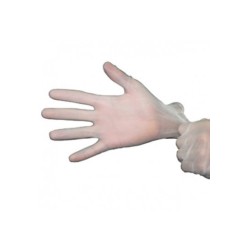 GUANTES VINILO SIN POLVO