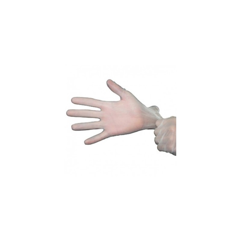 GUANTES VINILO SIN POLVO