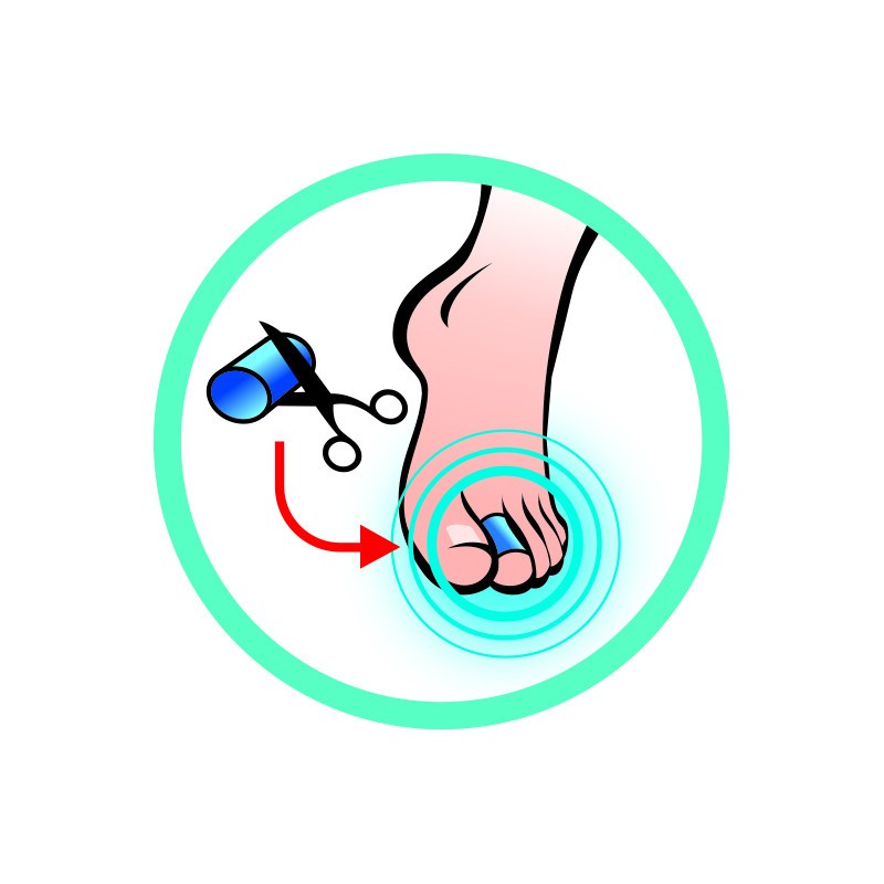 GEL TOE WRAPS picto