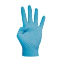 GUANTES DE NITRILO SIN POLVO muestra
