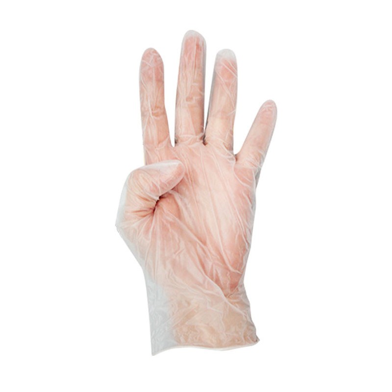 GUANTES VINILO SIN POLVO DEMOSTRACIÓN