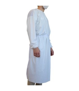 BATA PROTECTORA REUTILIZABLE, IMPERMEABLE, TRANSPIRABLE, LAVABLE