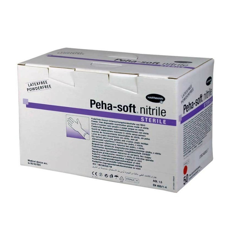 GUANTES ESTERILES DE CIRUGÍA CON NITRILO