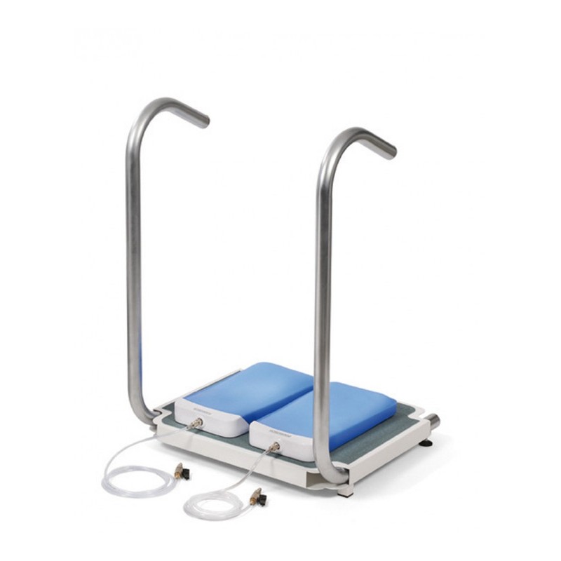 PLATAFORMA PODIATECH con huellas vista trasera