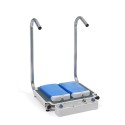 PLATAFORMA PODIATECH con huellas y V-VAC