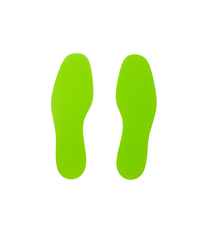 BF - PODIAFLEX® WHITE  + FLEX COLOR VERDE 1mm + 0,3mm PORTADA