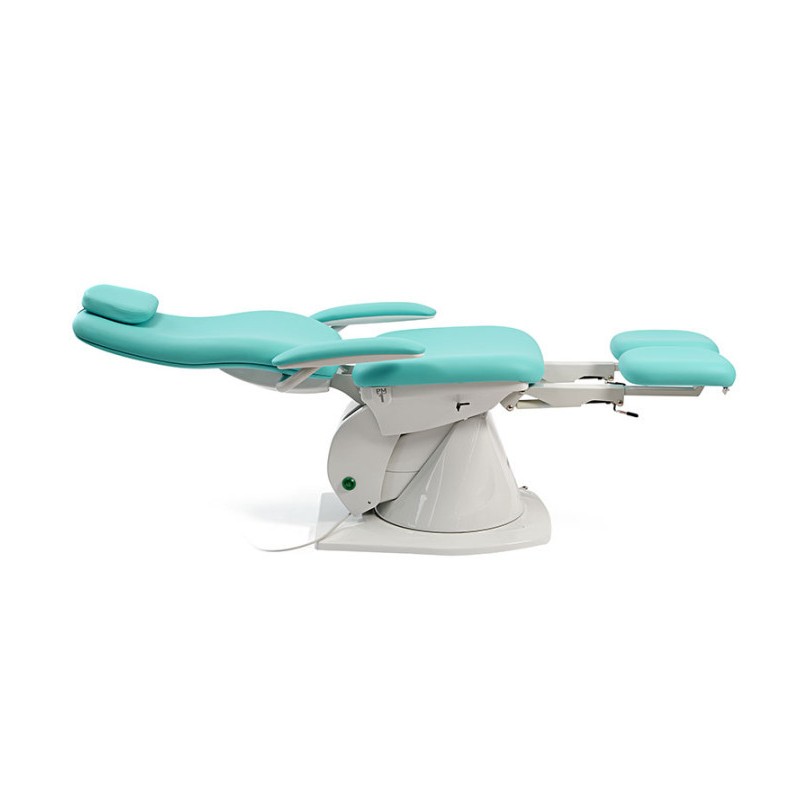 Sillón de podología 1 motor-S1 azul turquesa