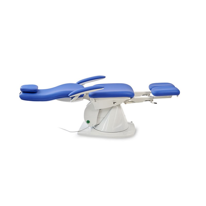 Sillón de podología 2 motores-S2 azul