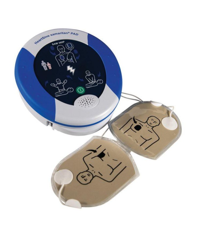 Desfibrilador automático HeartSine samaritan PAD 360P