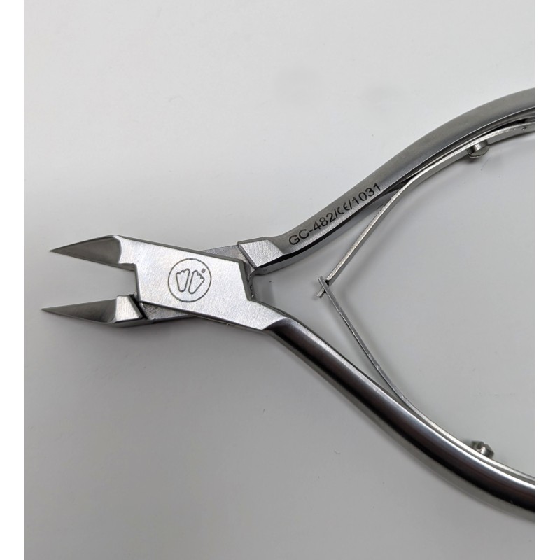 ALICATE RECTO 13CM PODIATECH - Doble muelle