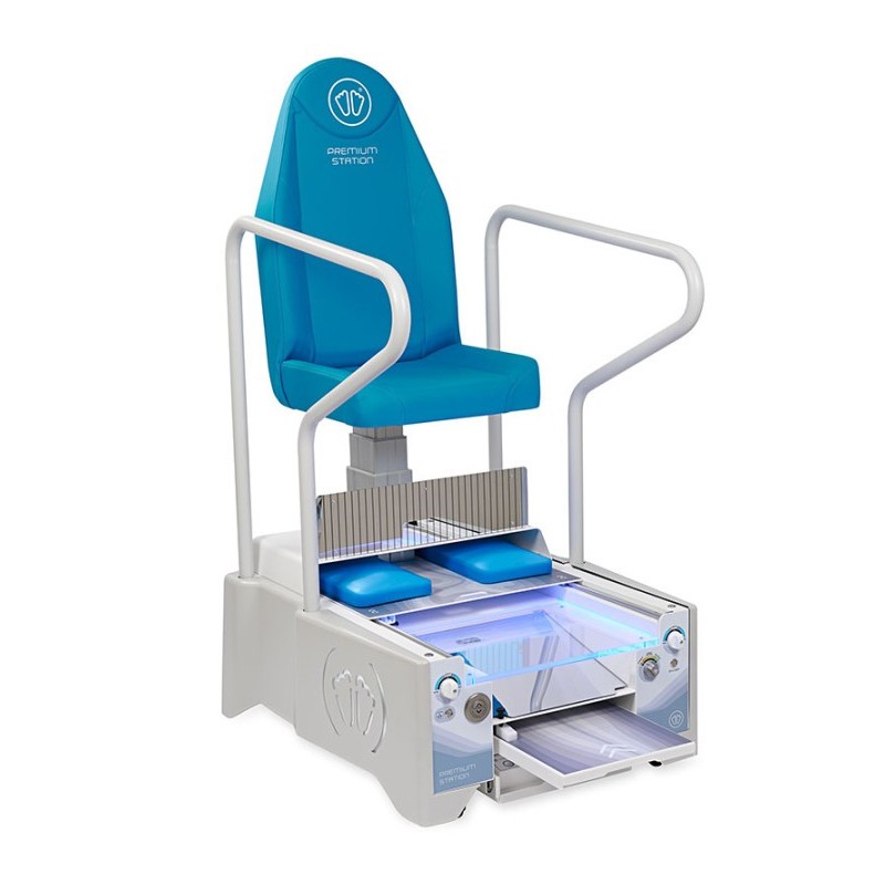 PREMIUM STATION CON ESCALON DE PODIATECH